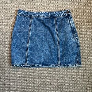 American Eagle Outfitters Highest Rise Mini Denim Skirt